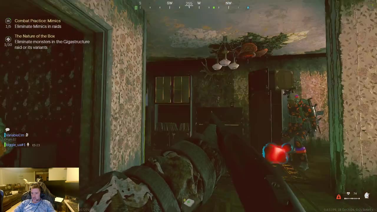 I shot the ceiling! — Active Matter gameplay by Crzy Bones
